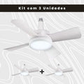 💡 Luminária Ventilador LED 2 em 1 – Potência e Conforto no Seu Ambiente!