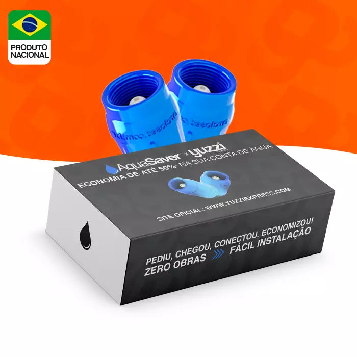 Bloqueador e Eliminador de Ar 3/4" para Economia de Água - AquaSaver™