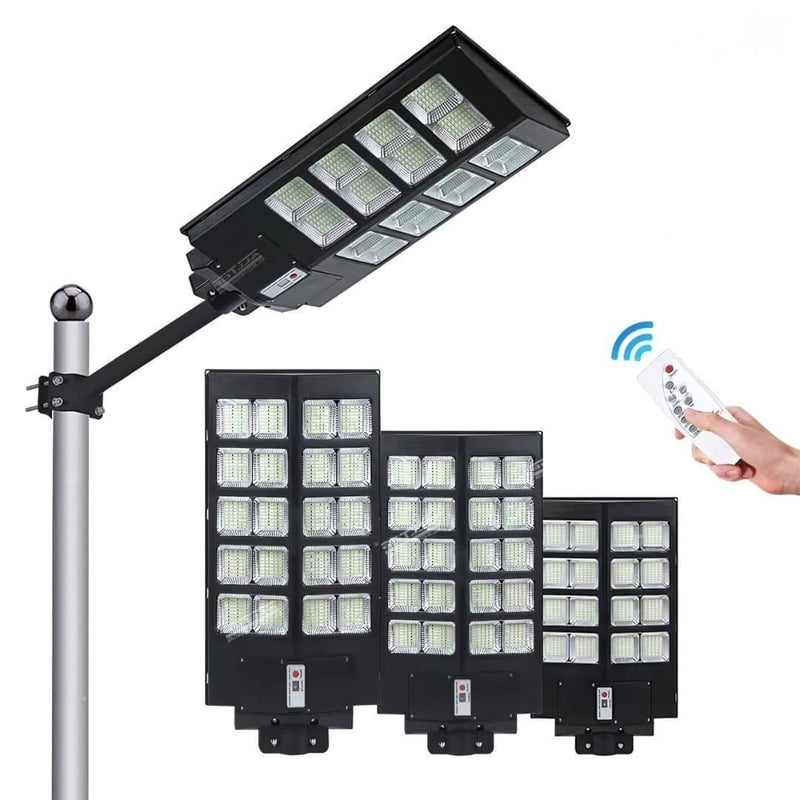 Luminária LED Solar para Chácaras, Quintal, Comércio e Ruas - Parede ou Poste (Cópia)