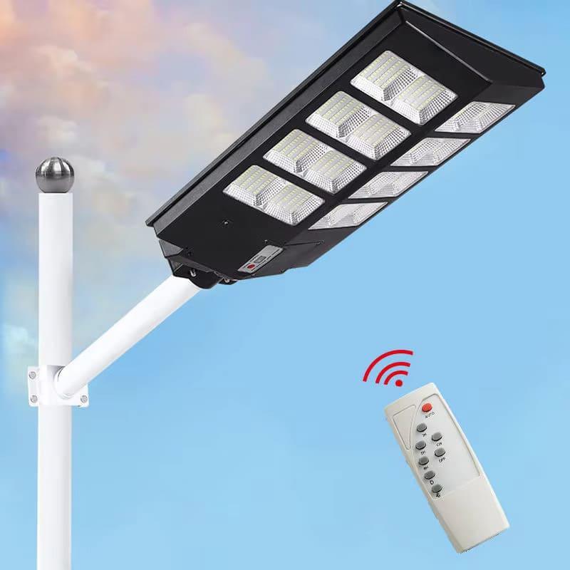 Luminária LED Solar para Chácaras, Quintal, Comércio e Ruas - Parede ou Poste (Cópia)