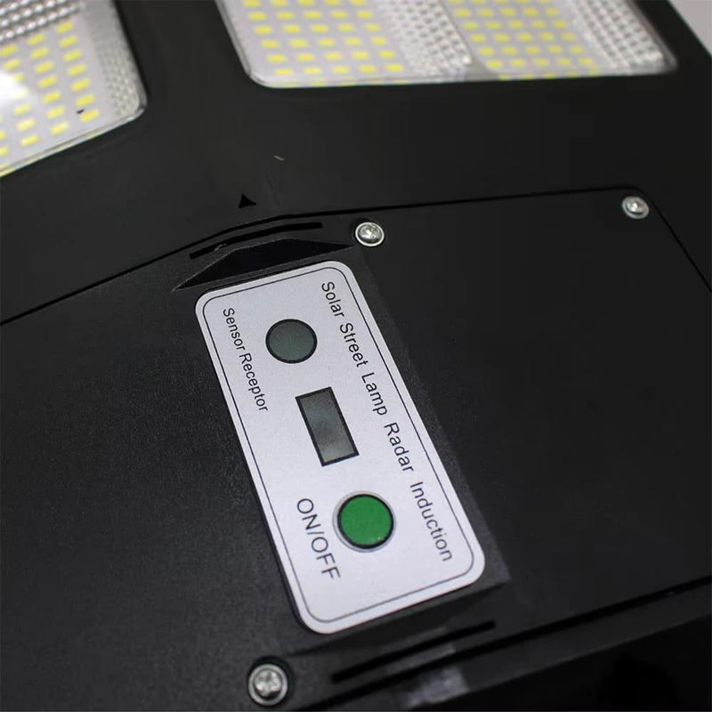 Luminária LED Solar para Chácaras, Quintal, Comércio e Ruas - Parede ou Poste (Cópia)